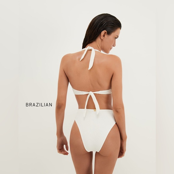 VIX Firenze Gigi Hot Pant Bottom, Size Large, $108 - Picture 6 of 12